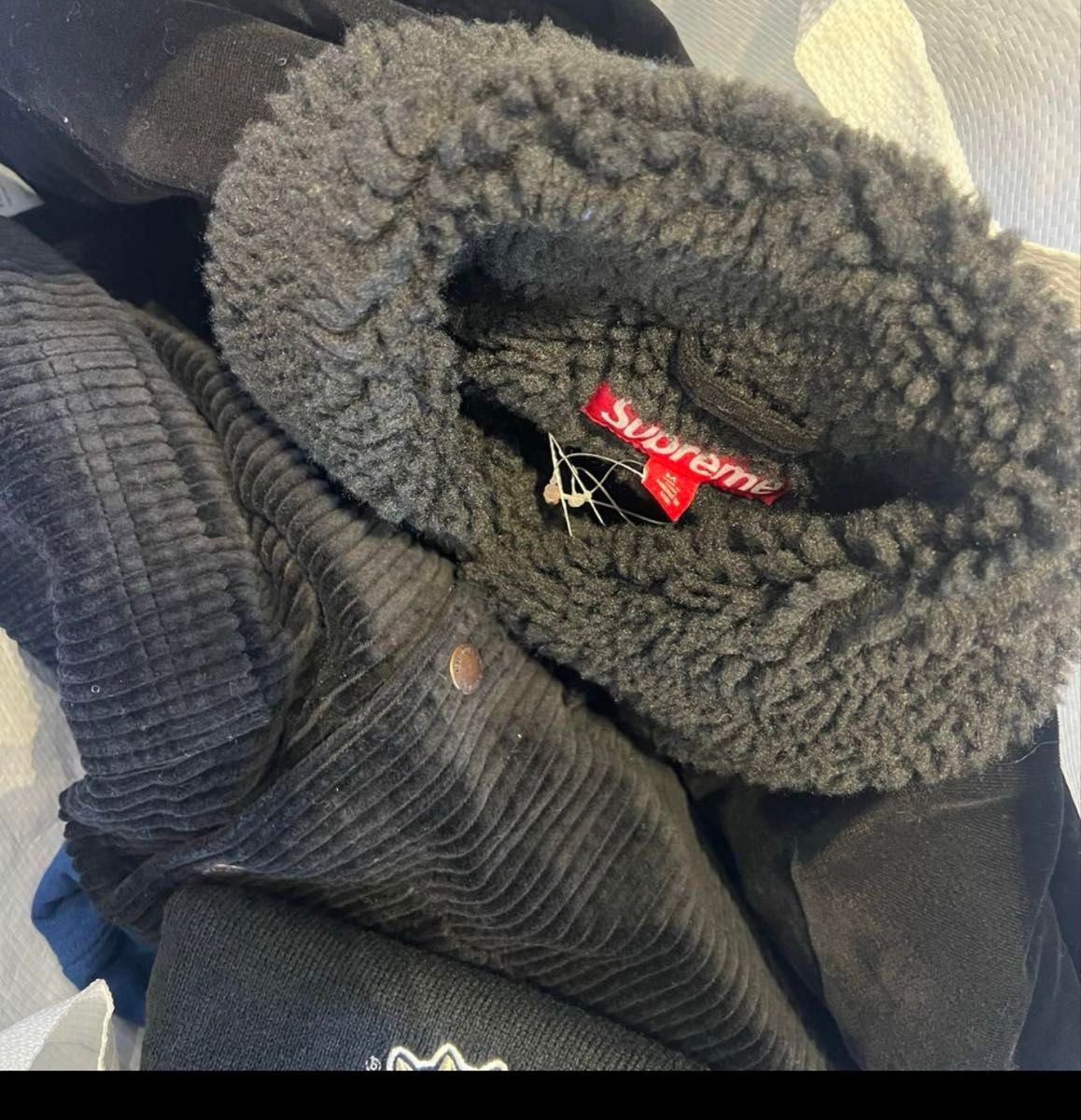 Supreme Kindermann Uncut Corduroy Car Coat Supreme Kindermann Uncut Corduroy Car Coat