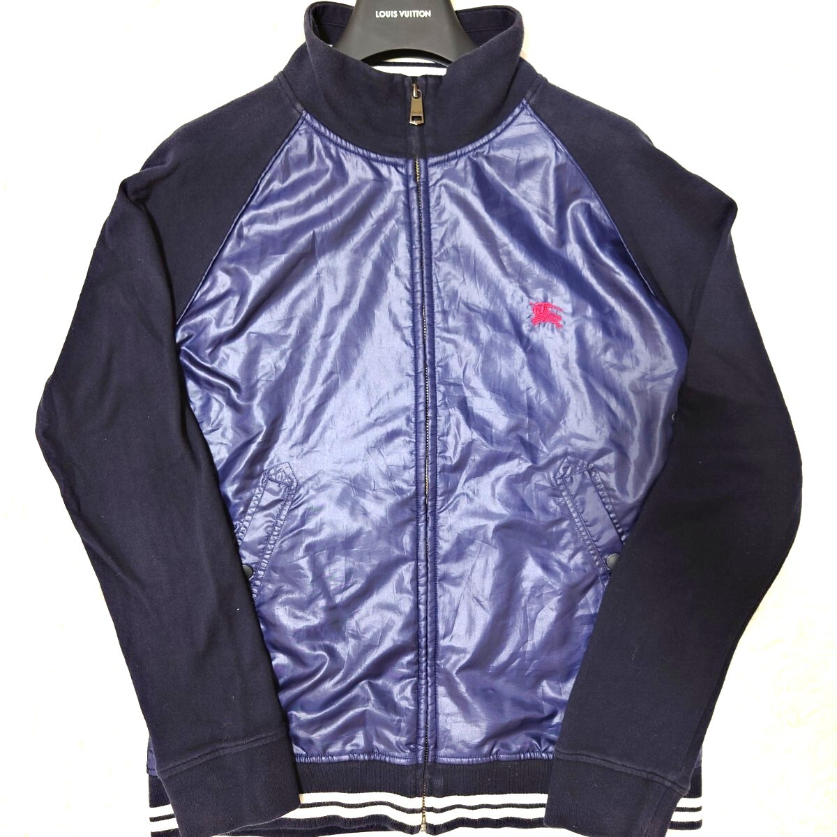 美品 Lサイズ】バーバリーブラックレーベル トラックジャケット 美品 Lサイズ】バーバリーブラックレーベル トラックジャケット