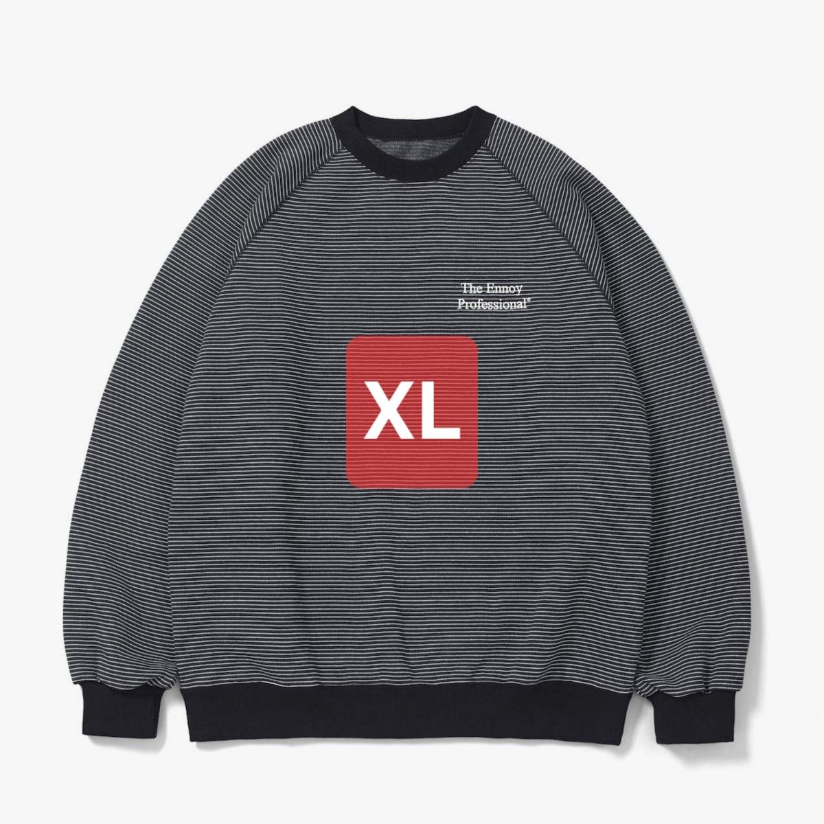 ENNOY BORDER CREW NECK SWEAT エンノイ ボーダー クルーネック ENNOY BORDER CREW NECK SWEAT エンノイ ボーダー クルーネック