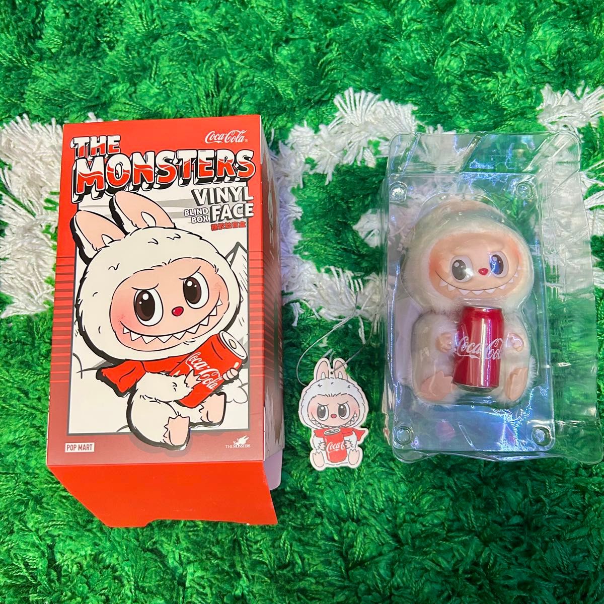 日本未発売】The Monsters VINYL FACE Labubu ラブブ コカコーラ 日本未発売】The Monsters VINYL FACE Labubu ラブブ コカコーラ