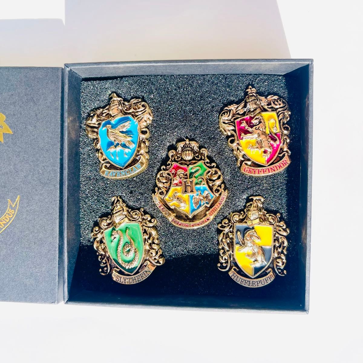 ハリーポッター ピンバッジセット ホグワーツ ピンズ