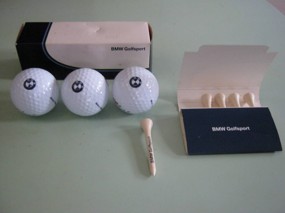 BМW Golf спорт [ мяч для гольфа 3 шт : булавка 5шт.@( каждый, в коробке * не использовался товар America производства ) комплект ]