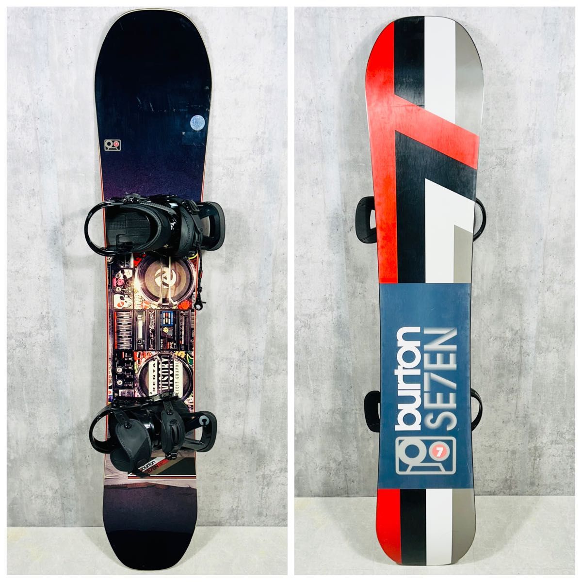 バートンBURTONプロセススノーボードビンディングセット155cm バートンBURTONプロセススノーボードビンディングセット155cm