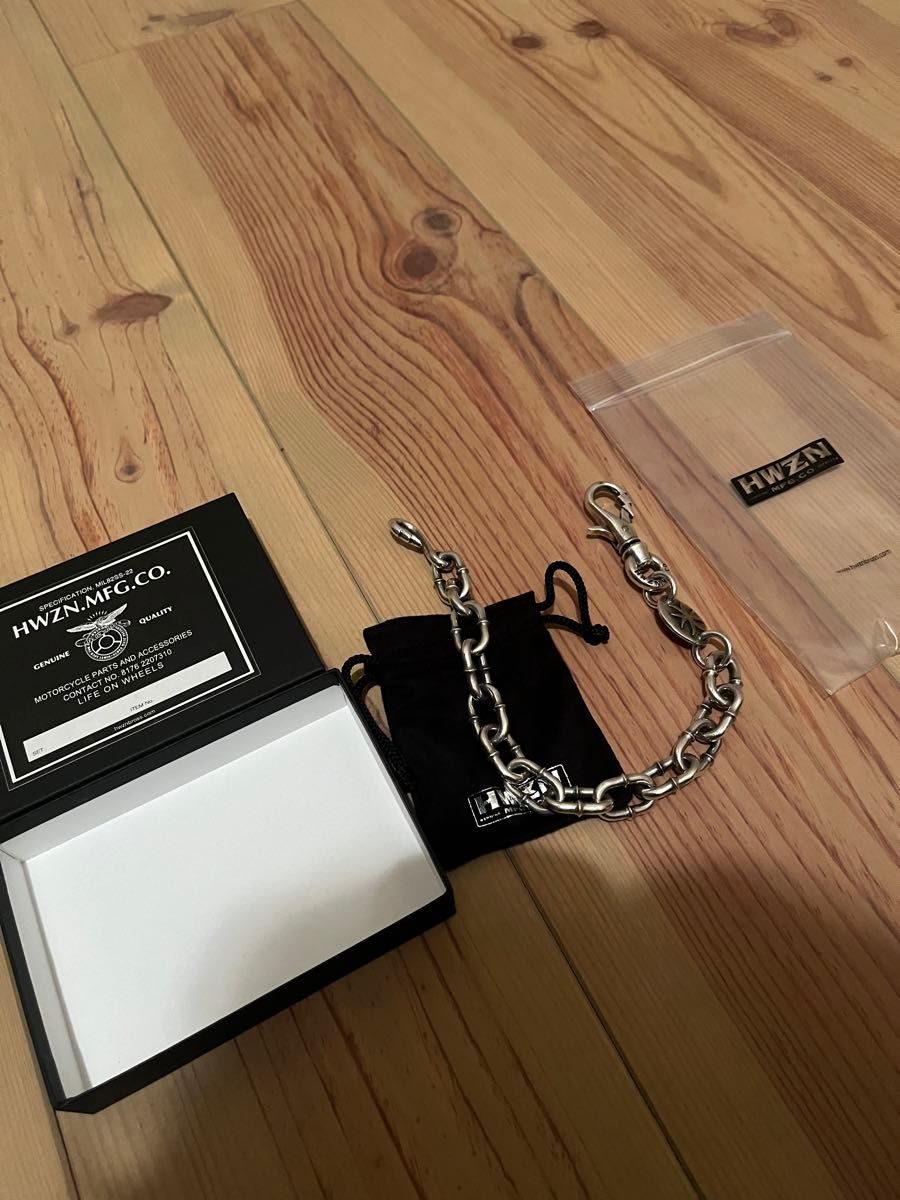 最終値下げ【HWZN】ウォレットチェーンWALLET CHAIN ハウゼンブロス HWZN BROSS/ハウゼンブロス】「Thunder Hook Wallet Chain