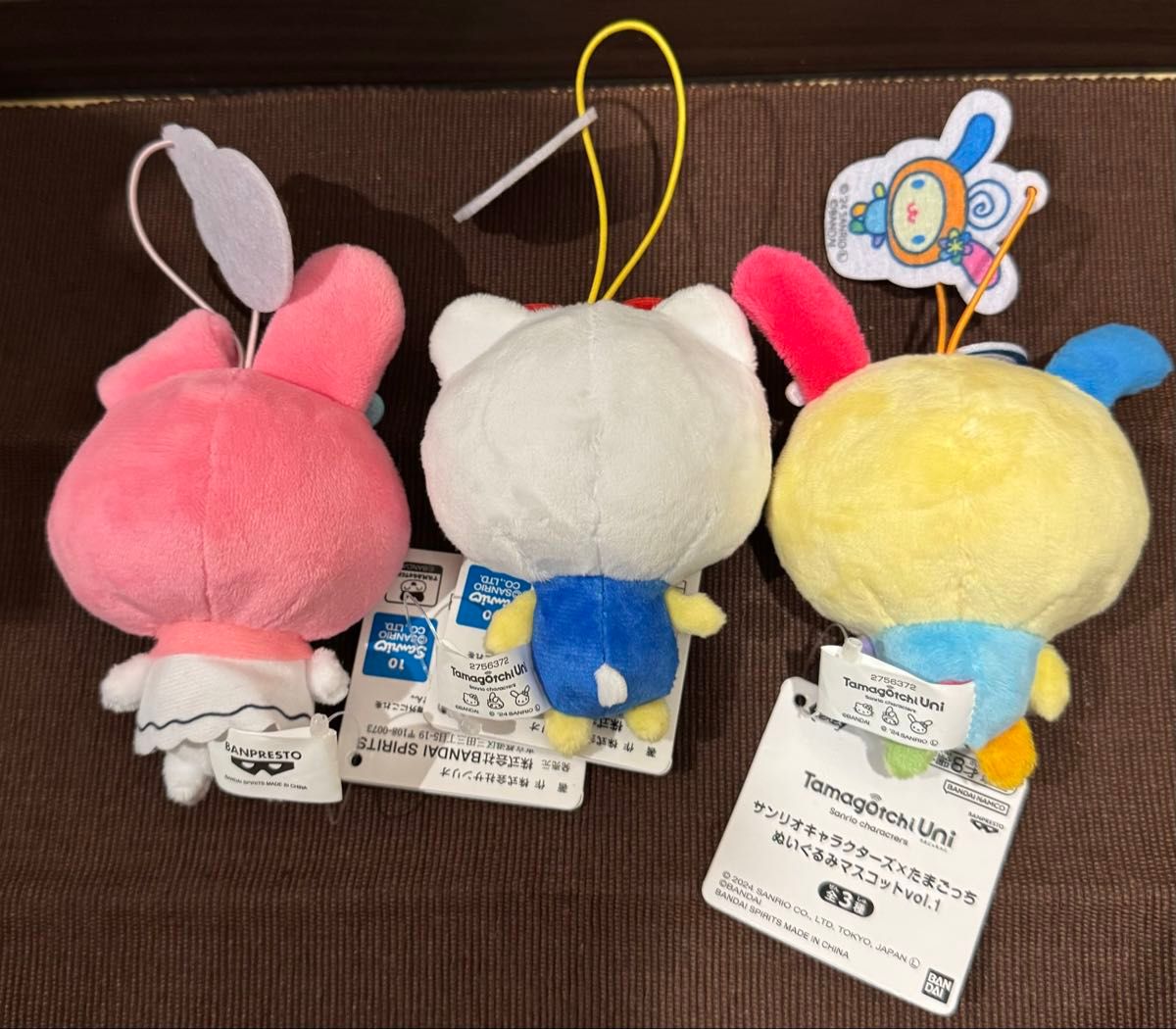 サンリオキャラクターズ たまごっち ぬいぐるみ マスコットvol 1 サンリオキャラクターズ たまごっち ぬいぐるみ マスコットvol 1