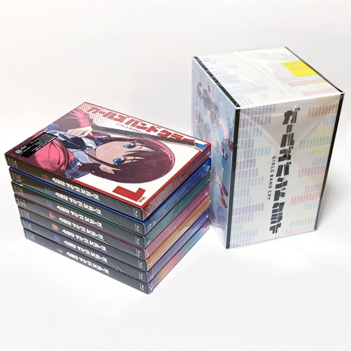 ガールズバンドクライ【Blu-ray 全7巻 収納BOX 付】店舗別 全巻 ガールズバンドクライ【Blu-ray 全7巻 収納BOX 付】店舗別 全巻
