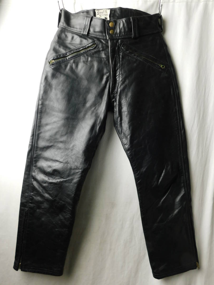 50s60s70s ビンテージ Langlitz Leather ラングリッツレザー カスケード レザージャケット ライダース レザーパンツ 革 セットアップ_画像8