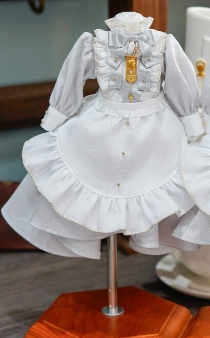 新品 CALULU 内緒話のメイド服 グレー アイドール ドルパ カルル 新品 CALULU 内緒話のメイド服 グレー アイドール ドルパ カルル