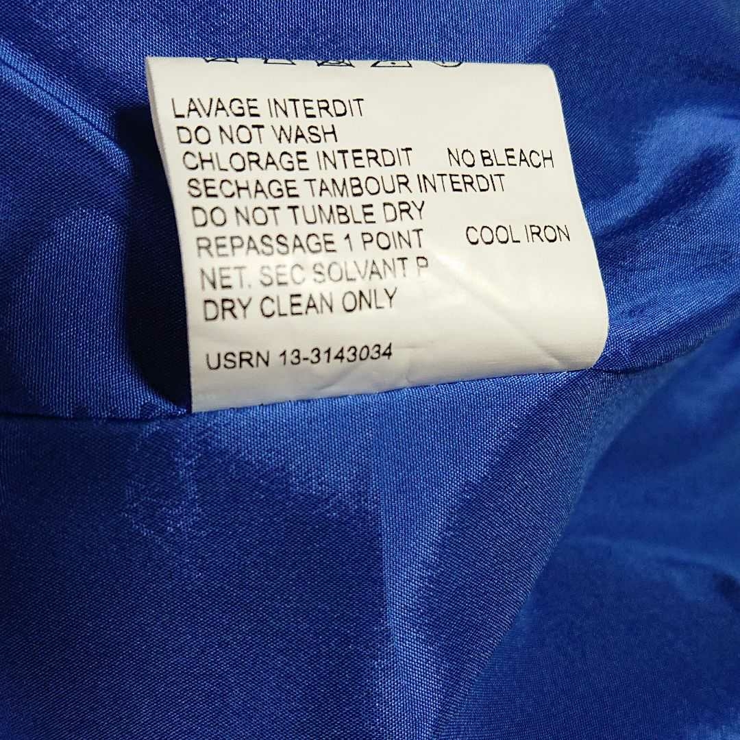 CARVEN カルヴェン テーラード ジャケット tailored jacket 青 ブルー ロイヤルブルー blue 80s レトロ 青 オーバーサイズ ビッグサイズ_画像9