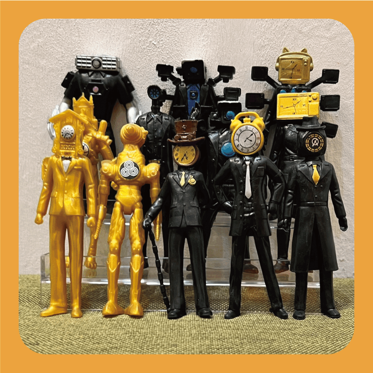 スキビディトイレ フィギュア 4種類セット（公式ライセンス