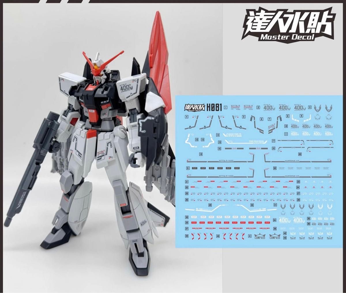 HG 1/144 ムラサメ改用水転写式デカール ガンプラ プラモデル HG 1/144 ムラサメ改用水転写式デカール ガンプラ プラモデル