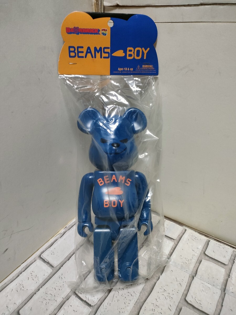 希少。激レア未開封! MEDICOM TOY BEAMS BOYブルー 400% 人形 希少。激レア未開封! MEDICOM TOY BEAMS BOYブルー 400% 人形