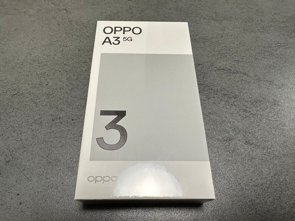 新品未開封 OPPO A3 5G ブラック SIMフリー シュリンク付き 新品未開封 OPPO A3 5G ブラック SIMフリー シュリンク付き