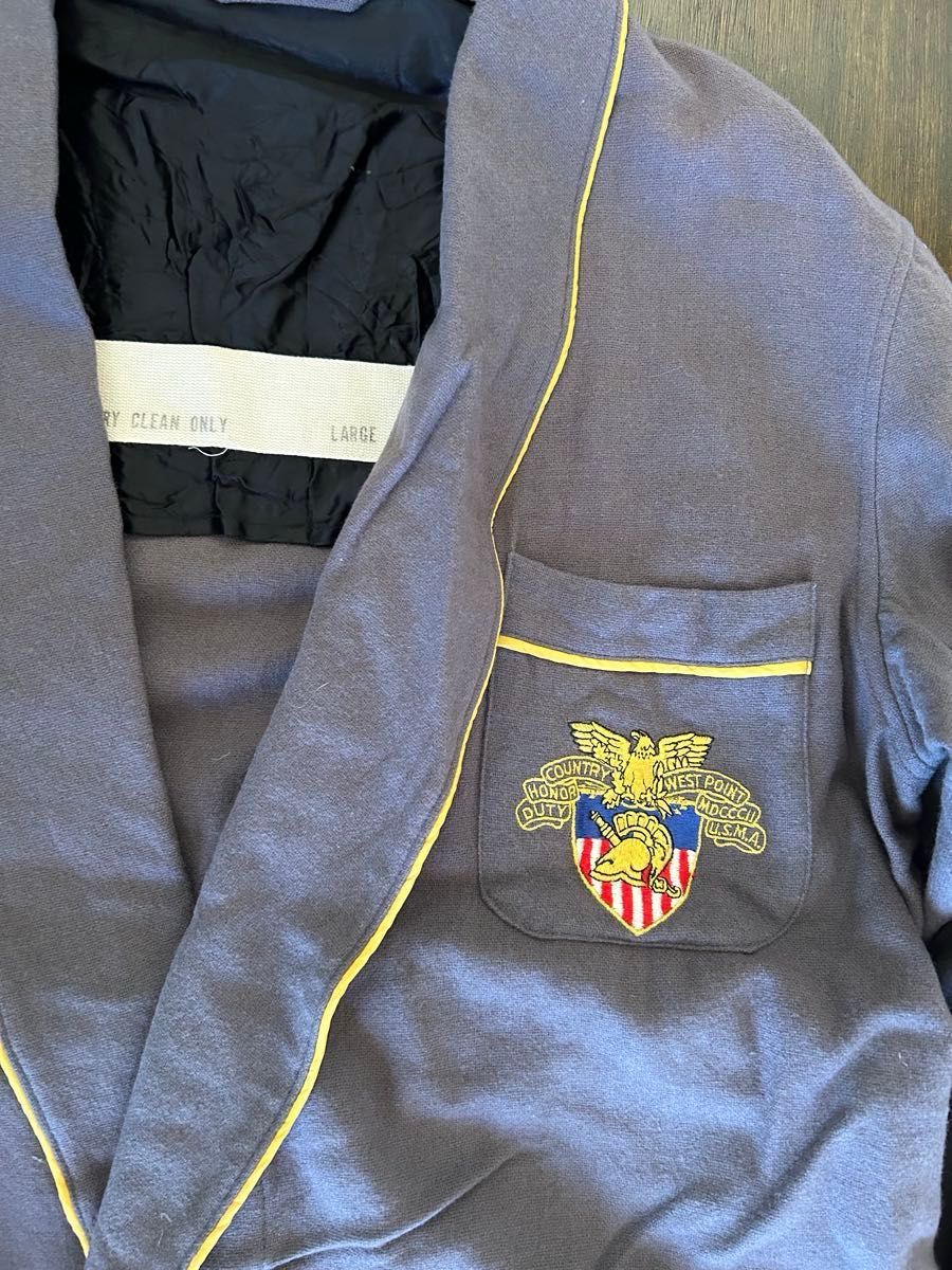 military vintage USMA WEST POINT ウールガウン コート 米軍 アメリカ軍 ミリタリー　ヴィンテージ