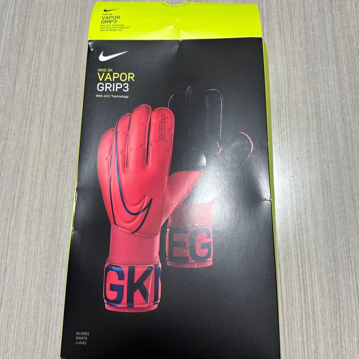 未使用 NIKE キーパーグローブ ヴェイパーグリップ3 サイズ10号 未使用 NIKE キーパーグローブ ヴェイパーグリップ3 サイズ10号