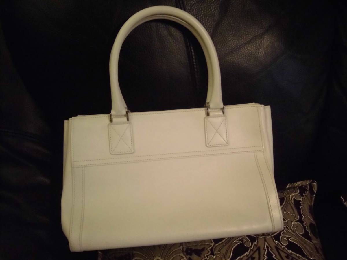 限定セール!】 Dior ディオール トロッター 本物 白 ホワイト D金具