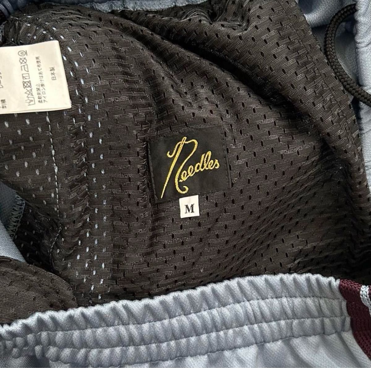 needles 22ss H D ヒザデル トラックパンツ サックスブルー M needles 22ss H D ヒザデル トラックパンツ サックスブルー M
