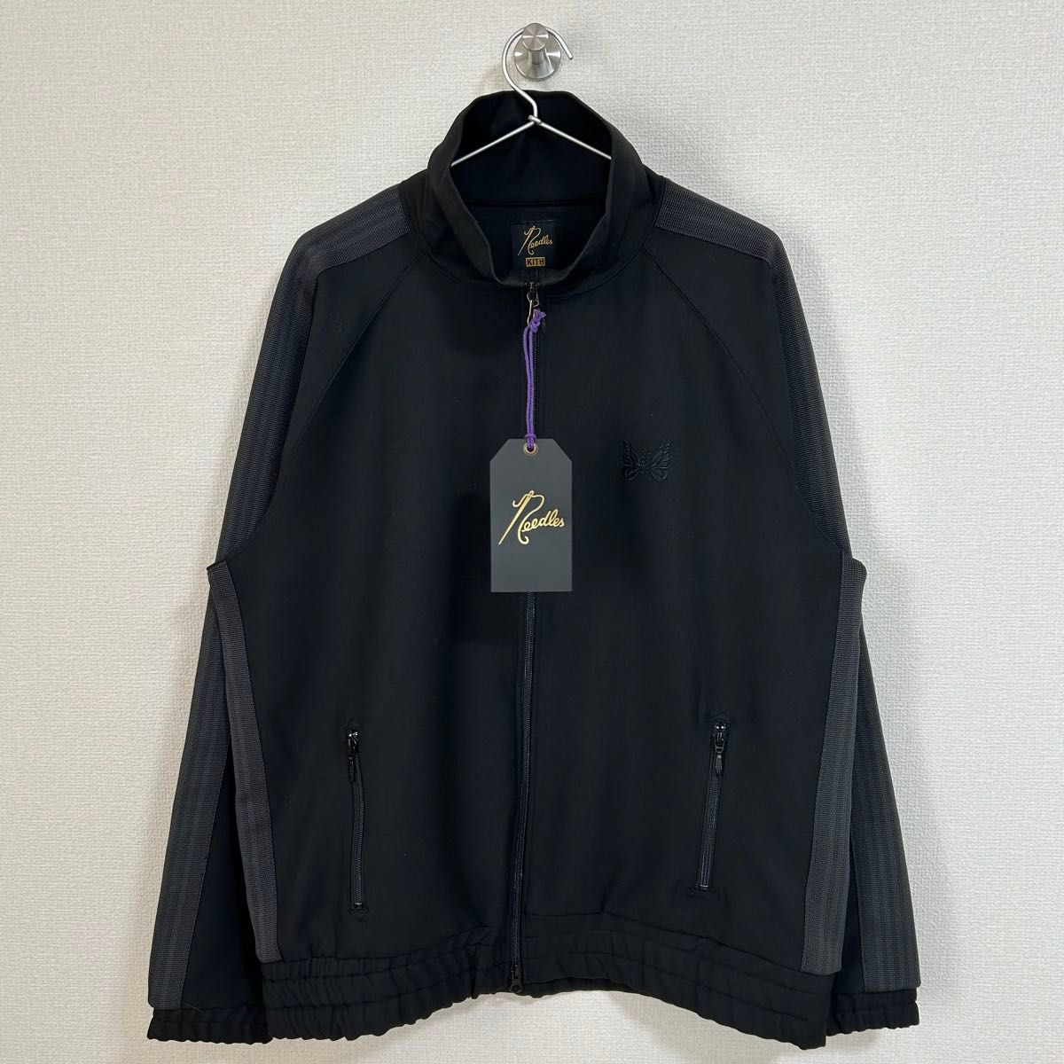 needles kith 別注 トラックジャケット XL ブラック 深瀬|Yahoo needles kith 別注 トラックジャケット XL ブラック 深瀬|Yahoo