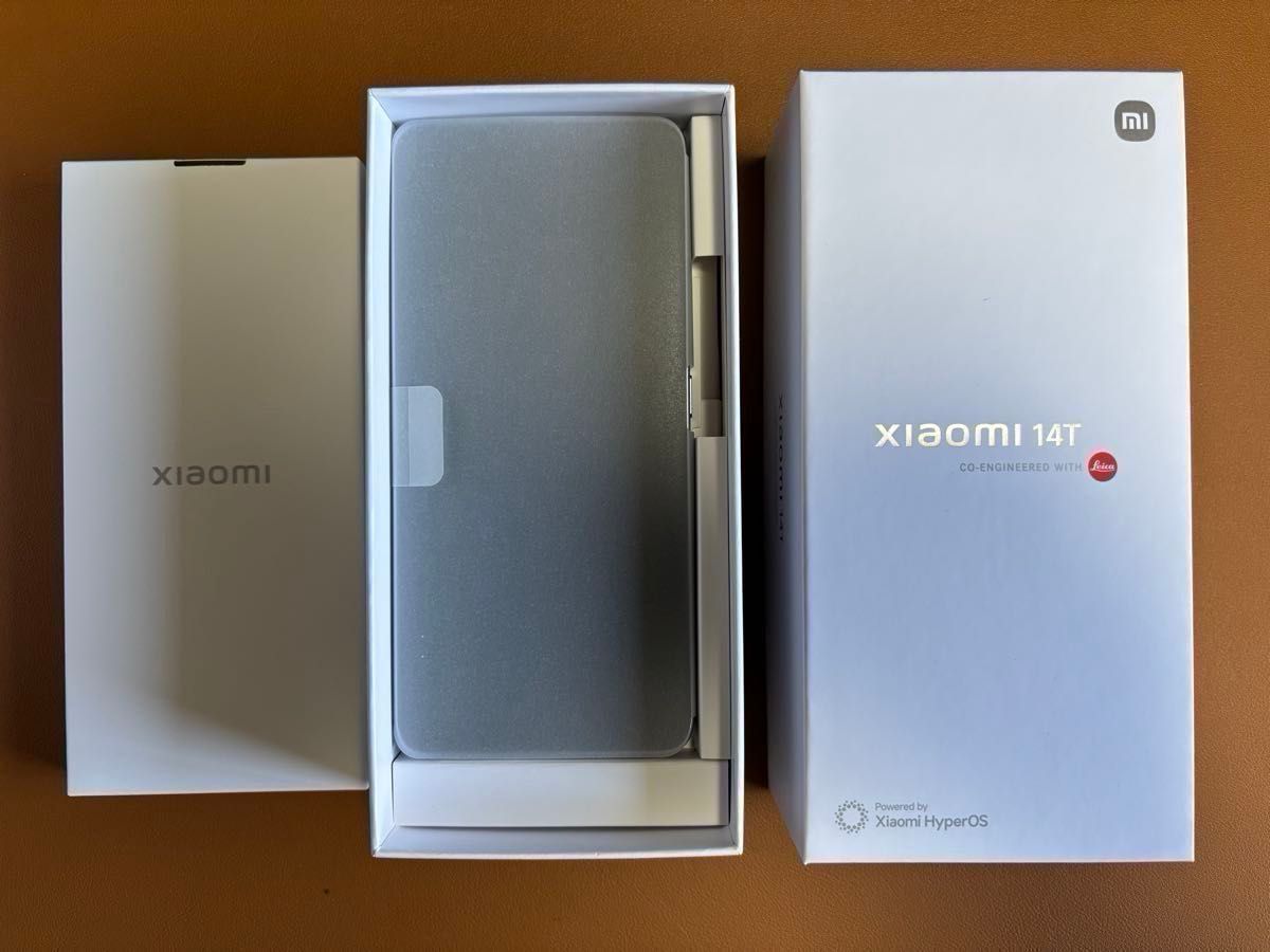 新品未使用】 Xiaomi14T 12GB/256GB チタングレー simフリー 新品未使用】 Xiaomi14T 12GB/256GB チタングレー simフリー