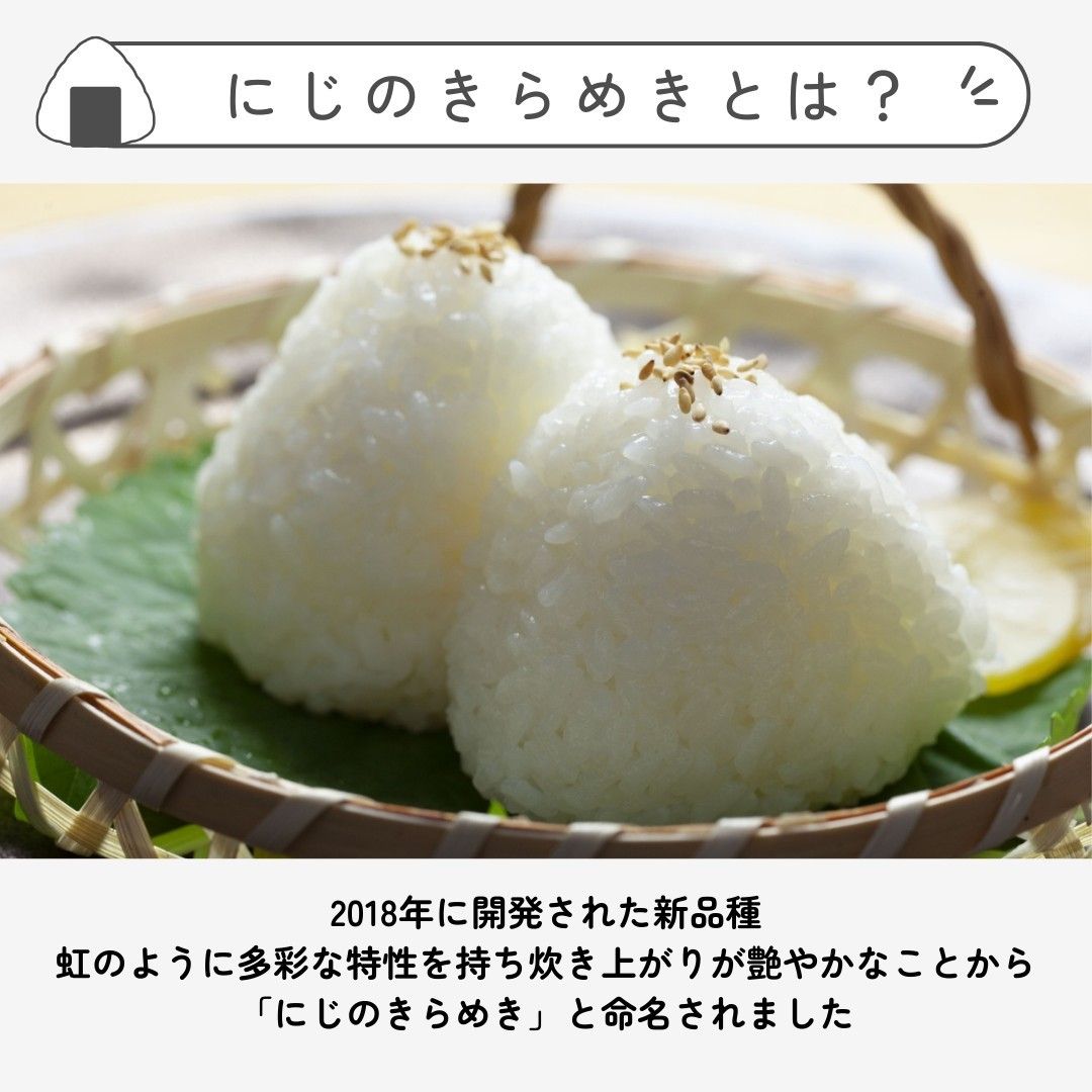 にじのきらめき 5kg 白米 6年産 国内産 新品種|Yahoo!フリマ にじのきらめき 5kg 白米 6年産 国内産 新品種|Yahoo!フリマ