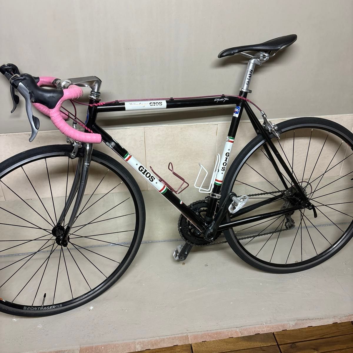 GIOS vintage 52 限定ブラック tiagra sti仕様 おまけ多数 GIOS vintage 52 限定ブラック tiagra sti仕様 おまけ多数