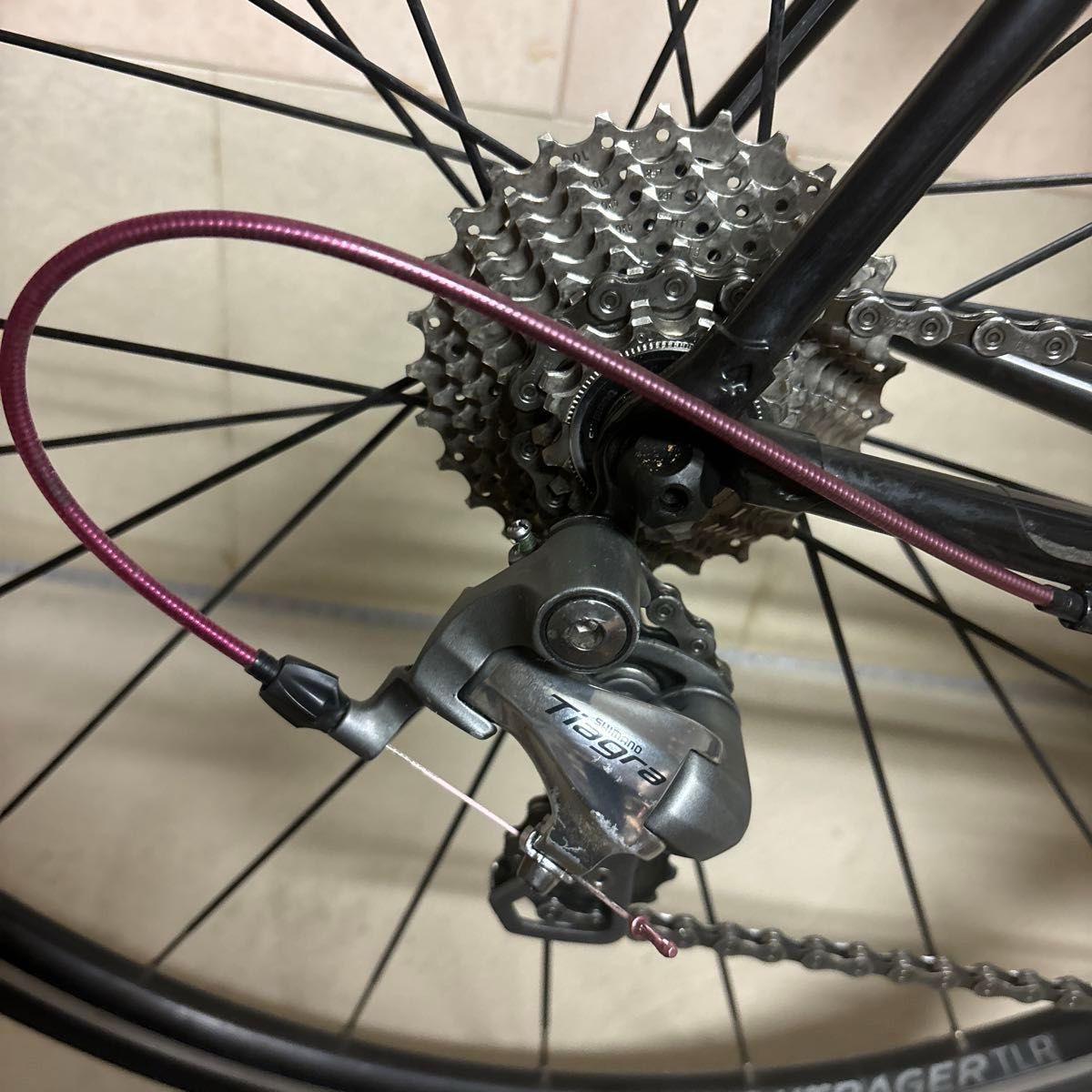 GIOS vintage 52 限定ブラック tiagra sti仕様 おまけ多数 GIOS vintage 52 限定ブラック tiagra sti仕様 おまけ多数