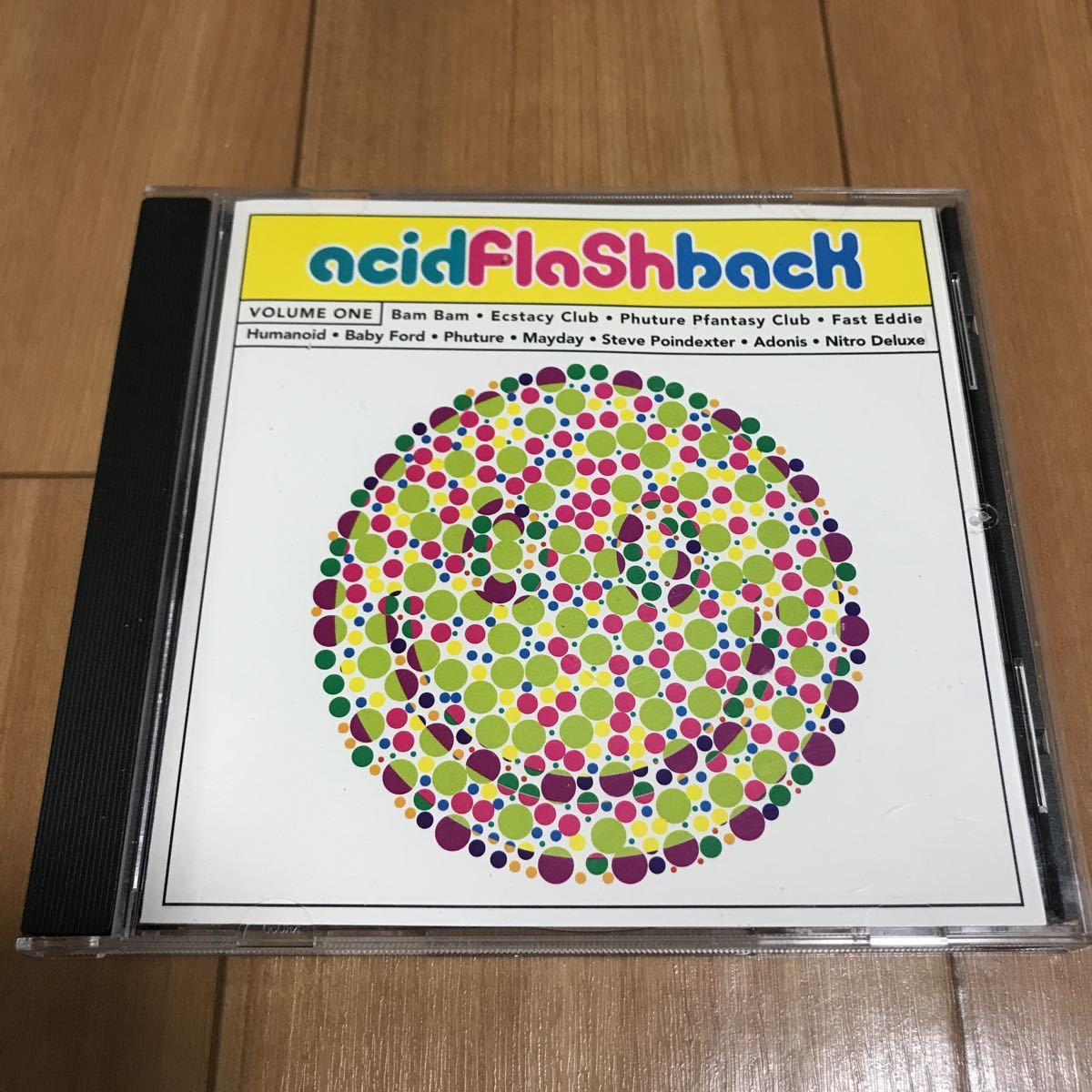 V.A. / Acid Flash Back Volume One - Rumour Records . Phuture . Bam Bam . Fast Eddie . Steve Poindexter . Acid House アシッドハウス_画像1