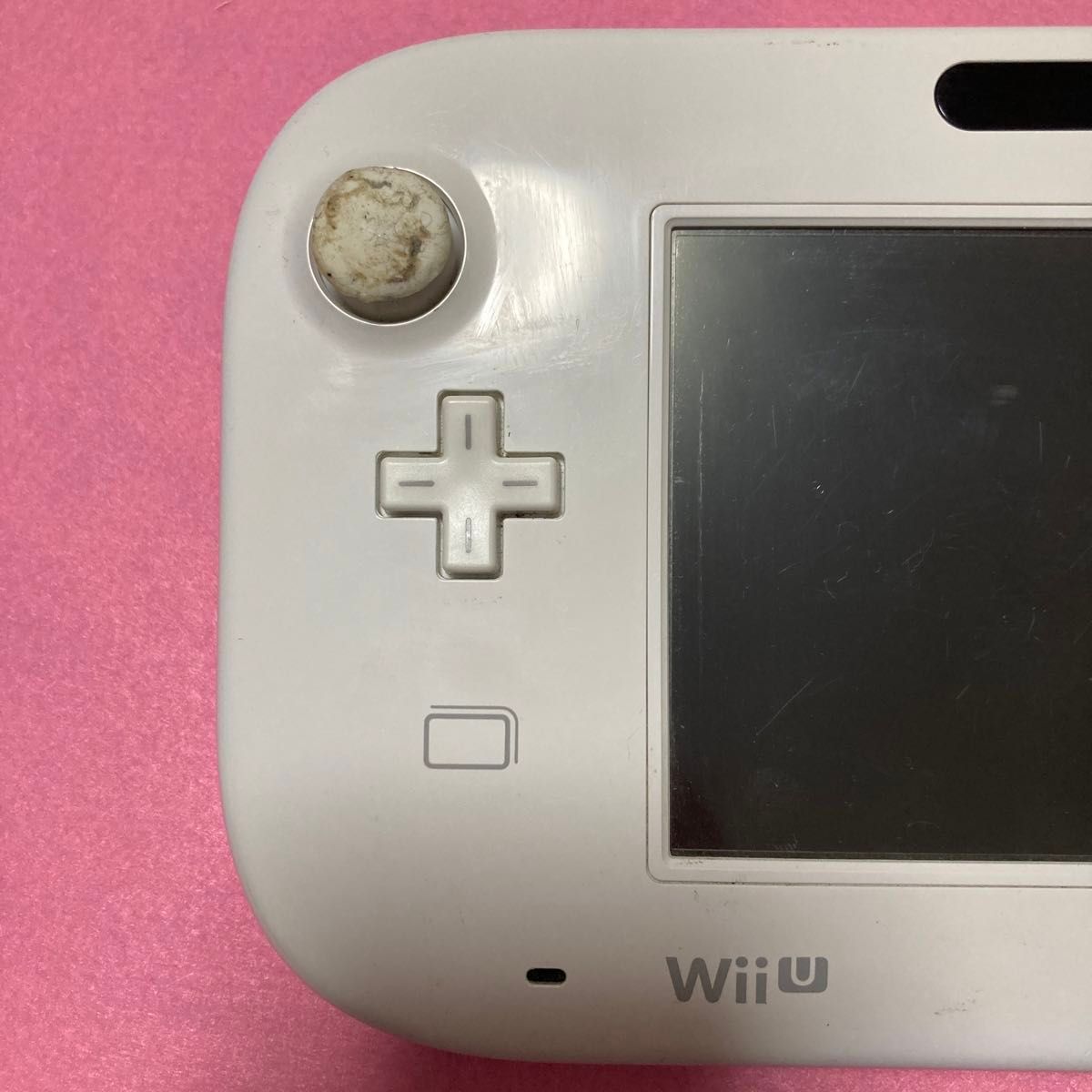 ジャンク】Wii U用ゲームパッド バッテリーなし ホワイト ジャンク】Wii U用ゲームパッド バッテリーなし ホワイト