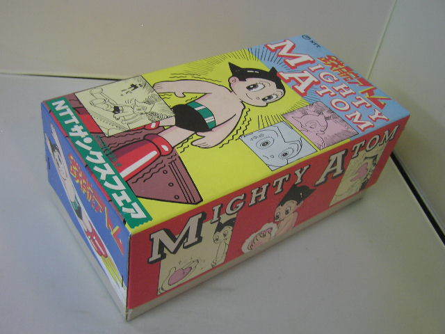 希少!!☆ NTTサンクスフェア ブリキ製 MIGHTY ATOM 鉄腕アトム 希少!!☆ NTTサンクスフェア ブリキ製 MIGHTY ATOM 鉄腕アトム