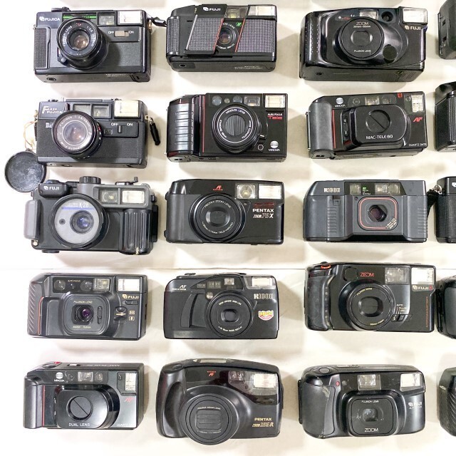 コンパクトフィルムカメラ 50台まとめ】Nikon L35TWAD KONICA コンパクトフィルムカメラ 50台まとめ】Nikon L35TWAD KONICA