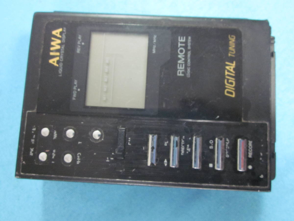 【公式ショップ】 アイワ AIWA HS-JX10　Cassette 黒★ジャンク ポータブルカセットレコーダー Boy 録音、再生