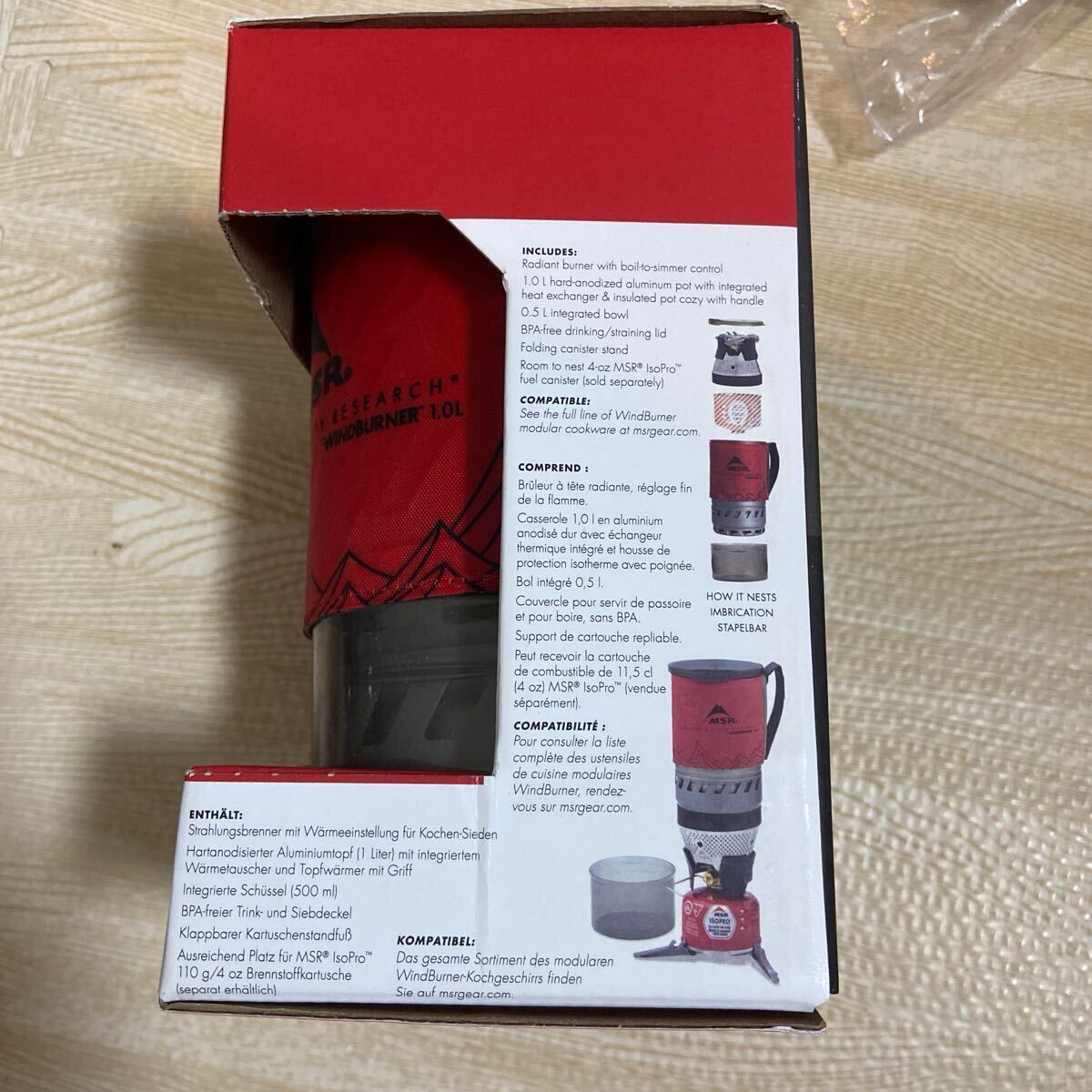 MSR ウインドバーナー調理器具 カラーブラックのみ 新品未使用 1 MSR ウインドバーナー調理器具 カラーブラックのみ 新品未使用 1