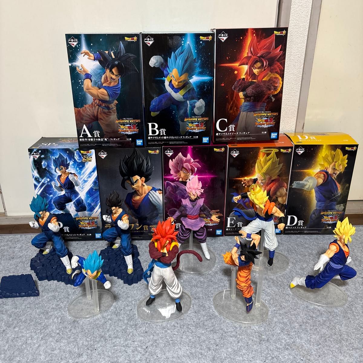 一番くじドラゴンボール Awakening warriors with 一番くじドラゴンボール Awakening warriors with