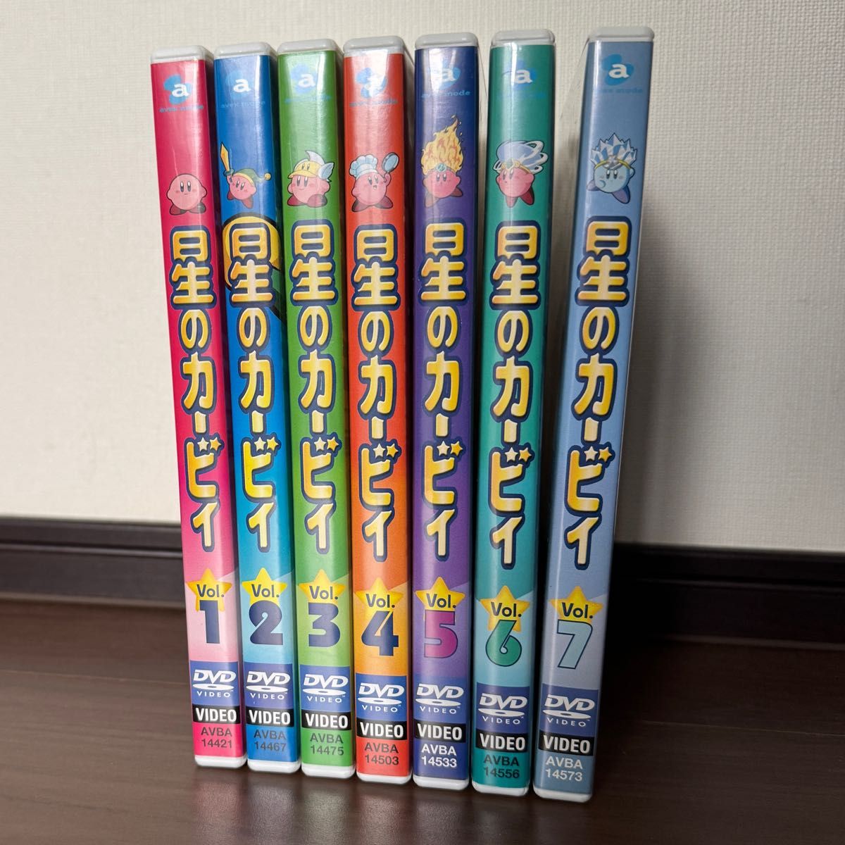 希少】「星のカービィ」アニメDVD 1stシーズン 全7巻セット 希少】「星のカービィ」アニメDVD 1stシーズン 全7巻セット