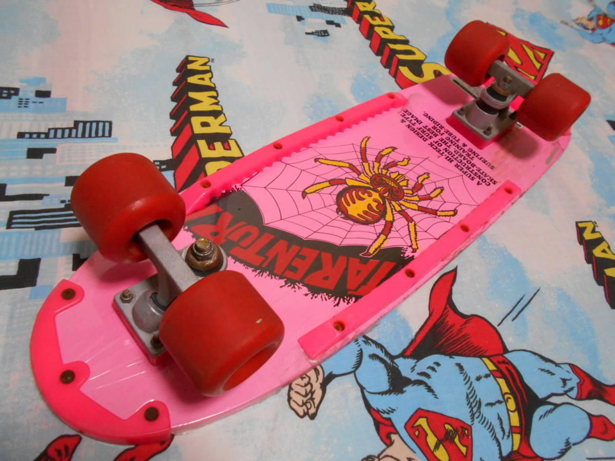 1980 -е годы тарантула Ядовитый паук скейтборд Showa Retro Skateboard Old School Oldschool Skateboard Antique Retro Vintage BMX