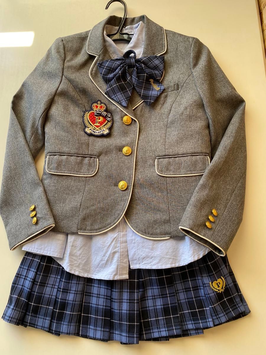 ピンクラテ pink-latte セットアップ 卒服 スーツ xs 150cm ピンクラテ PINK-latte 卒服 卒業 XS 150 フォーマル 制服 入学