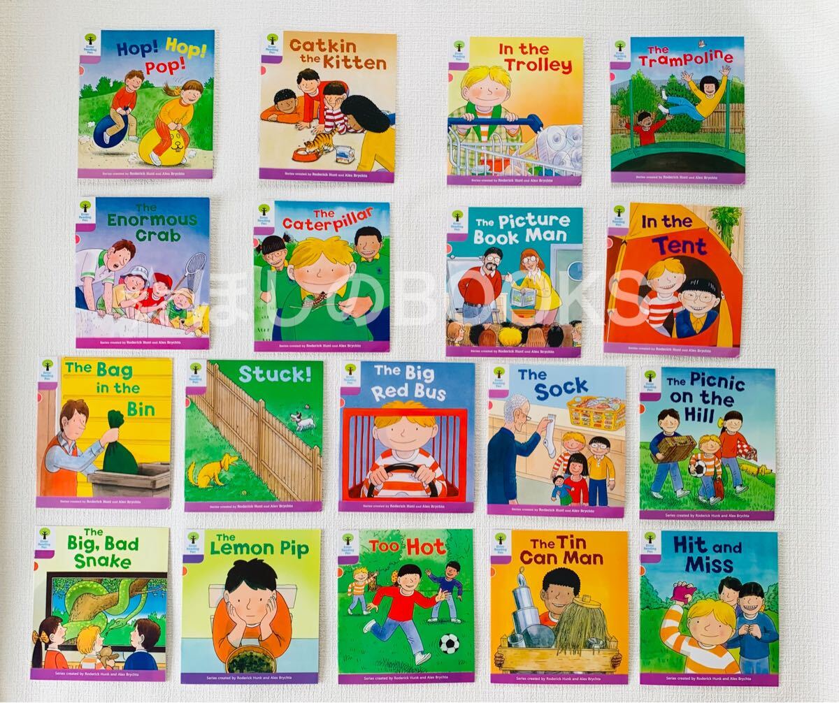【新品 Oxford Reading Tree】Stage 1+ （18冊）ORT/音声付き/オックスフォードリーディングツリー/英語/絵本/教材/多読/ストーリー