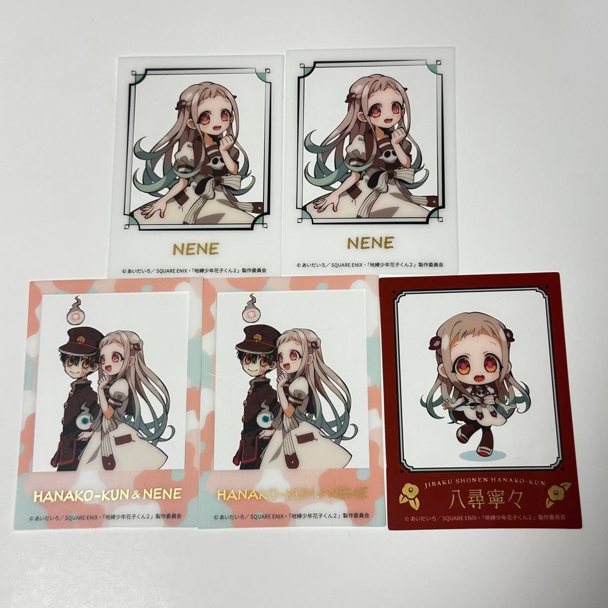 地縛少年花子くん 花子くん DAISO ダイソー クリアフォトカード 地縛少年花子くん 花子くん DAISO ダイソー クリアフォトカード