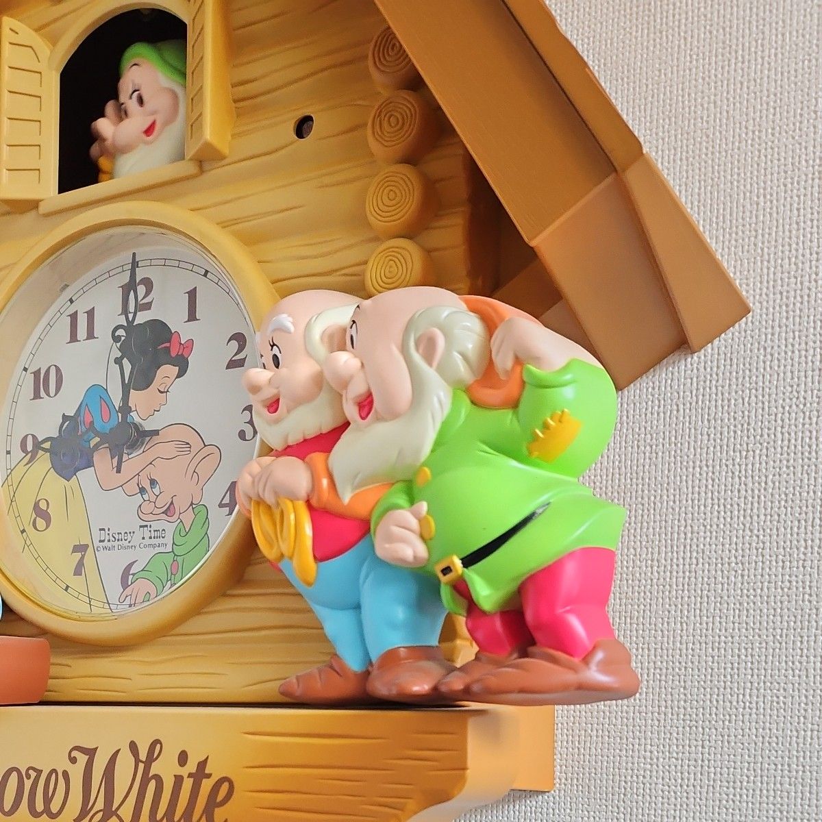 激レア】ディズニータイム掛け時計 七人のこびと 白雪姫 壁掛け 激レア】ディズニータイム掛け時計 七人のこびと 白雪姫 壁掛け