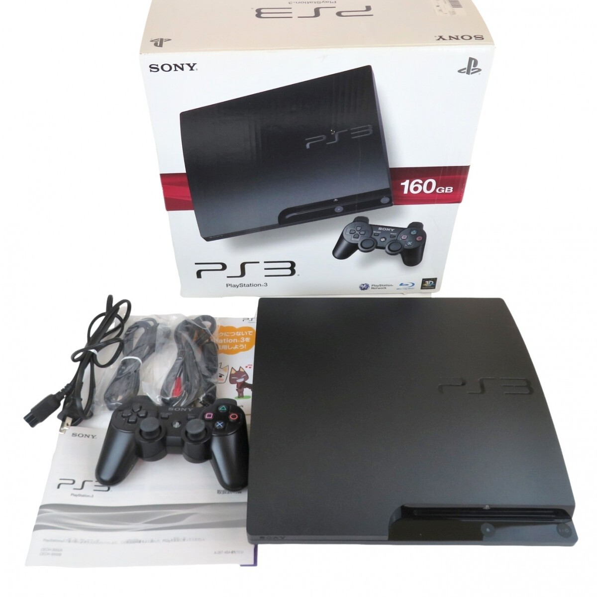 SONY PLAYSTATION3 PS3 プレステ3 本体 CECH-3000A 160GB コントローラー 電源ケーブル AVケーブル USB ケーブル 説明書・外箱付き 0104-054(PS3本体)|売買されたオークション情報、Yahoo!オークション(旧ヤフオク!) の商品情報をアーカイブ公開 - オークファン(aucfan.com) SONY PLAYSTATION3 PS3 プレステ3 本体 CECH-3000A 160GB コントローラー 電源ケーブル AVケーブル USB ケーブル 説明書・外箱付き 0104-054(PS3本体)|売買されたオークション情報、Yahoo!オークション(旧ヤフオク!) の商品情報をアーカイブ公開 - オークファン(aucfan.com)