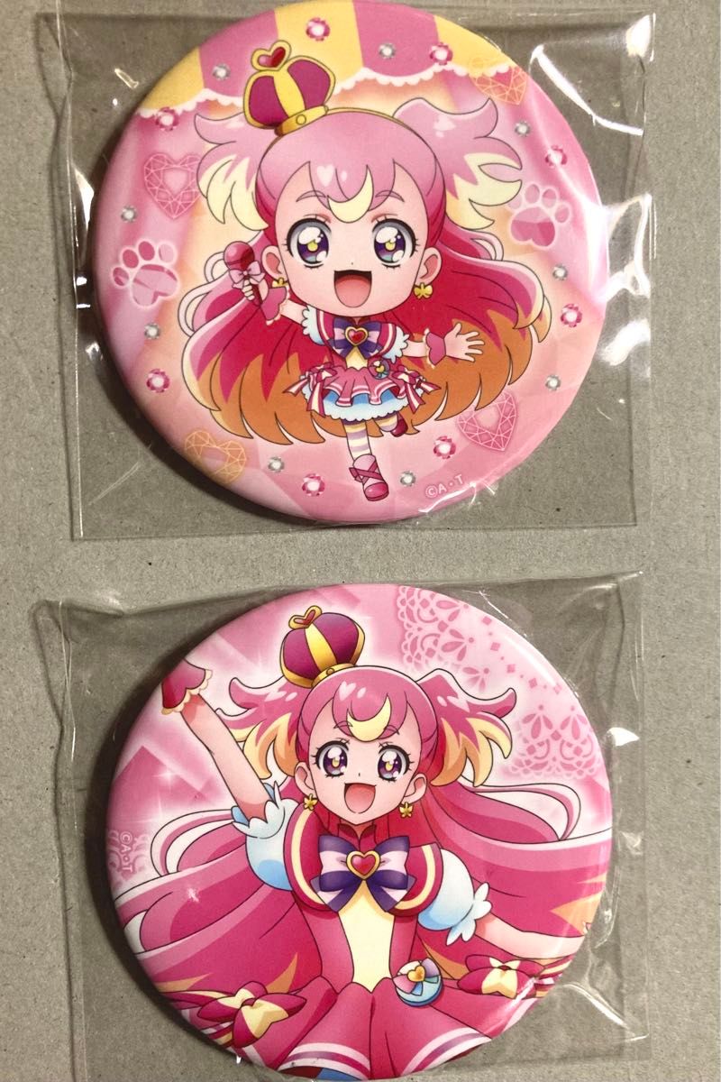 缶バッジ キュアワンダフル プリキュア わんだふるぷりきゅあ 缶バッジ キュアワンダフル プリキュア わんだふるぷりきゅあ