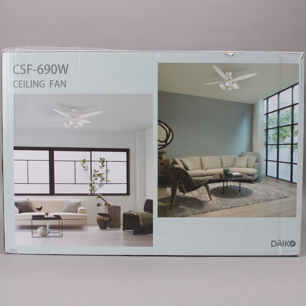 新品同様 ダイコー シーリングファン 4枚羽 6灯 CSF-690W 23年製 Yahoo!オークション - 新品同様 ダイコー シーリングファン 4枚