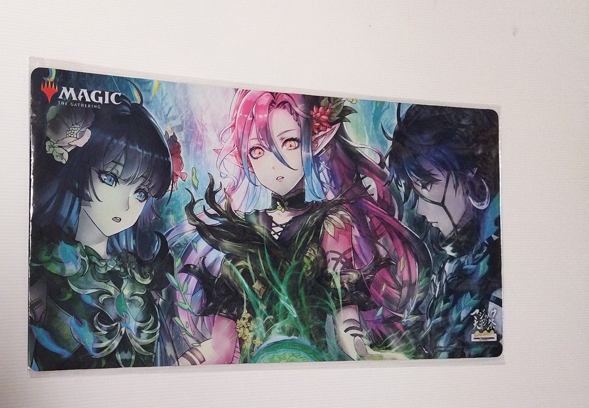 未開封 MTG ラノワールドのエルフ プレイマット ストレージ フル 未開封 MTG ラノワールドのエルフ プレイマット ストレージ フル