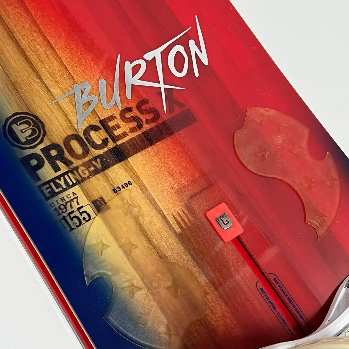 Burton PROCESS X Flying V 155cm ビンディング付き バートン Burton PROCESS X Flying V 155cm ビンディング付き バートン