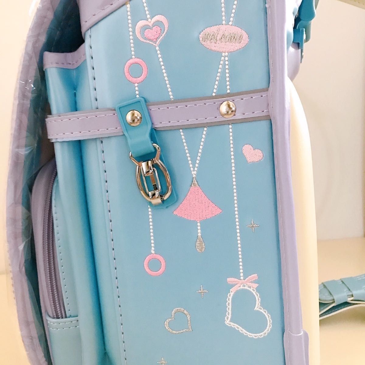 新品未使用 ランドセル 女の子 かわいい 水色 ブルー クラリーノ 新品未使用 ランドセル 女の子 かわいい 水色 ブルー クラリーノ