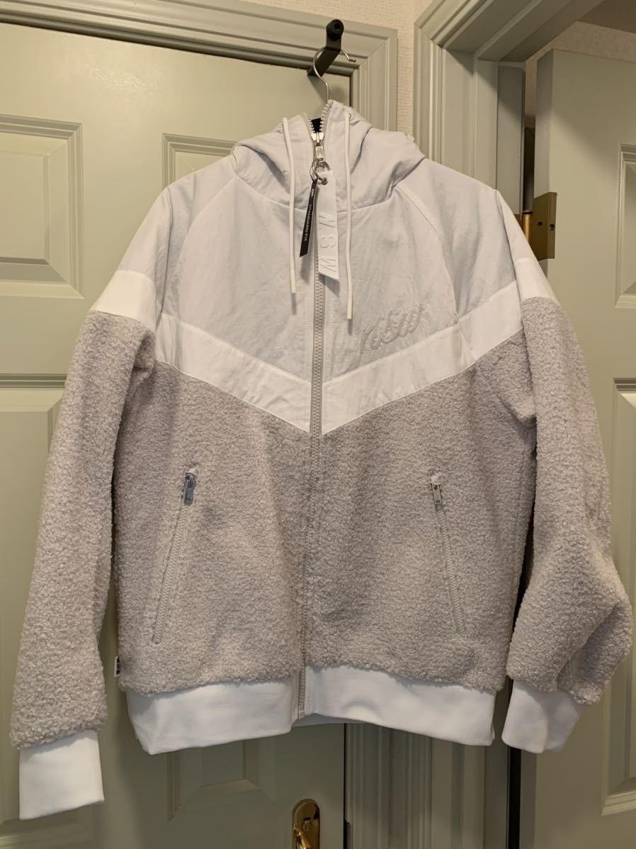 XL NIKE BOA JACKET WHITE ナイキ ボア ジャケット パーカー パーカ ホワイト 白 レア 未使用_画像1