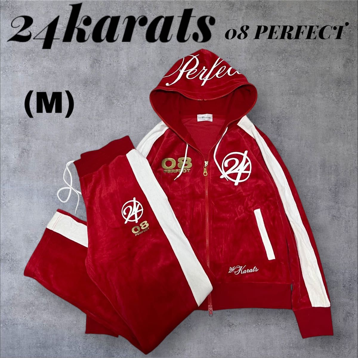 24karats EXILE PERFECT 2008 ベロアセットアップ M|Yahoo 24karats EXILE PERFECT 2008 ベロアセットアップ M|Yahoo
