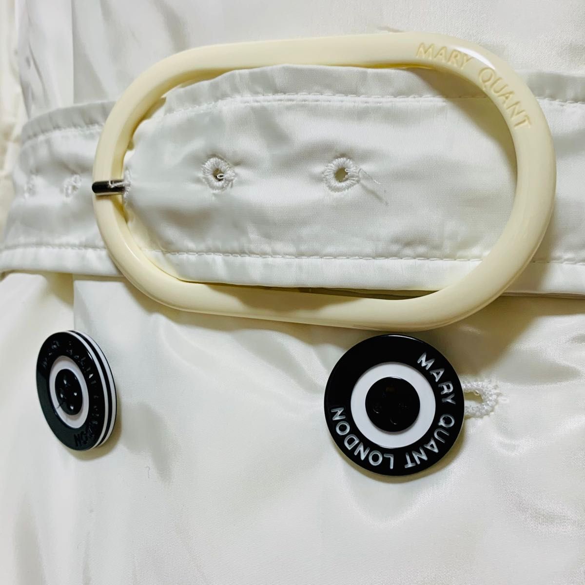 未使用】MARY QUANT ファー付き ダウンコート マリークワント 未使用】MARY QUANT ファー付き ダウンコート マリークワント