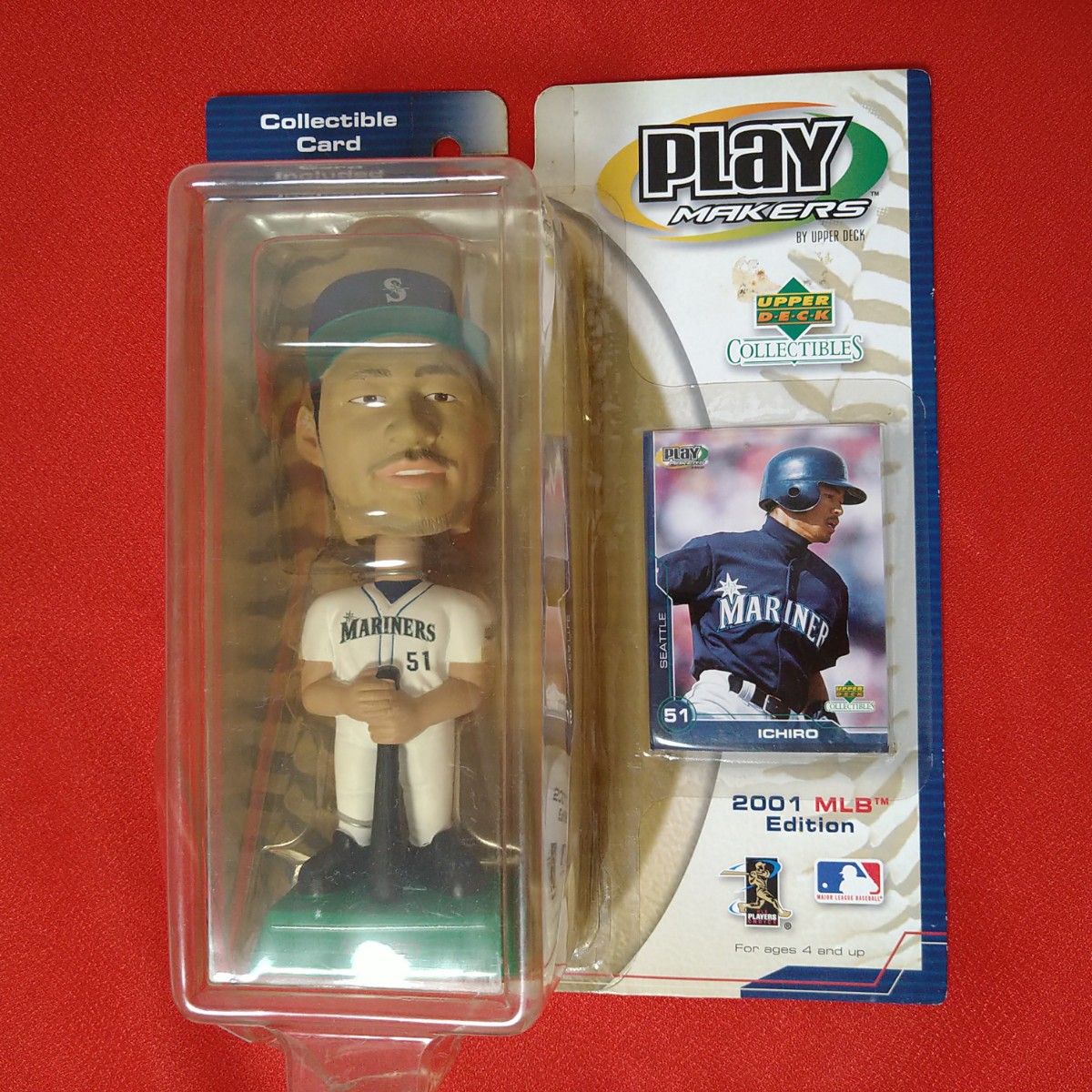 未開封 イチロー 首振り人形 ボブルヘッド カード 2001 MLB 未開封 イチロー 首振り人形 ボブルヘッド カード 2001 MLB