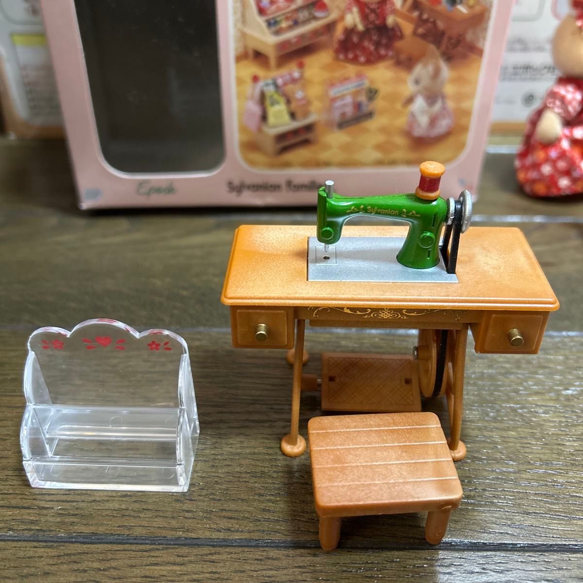廃盤品 アイボリーウサギさんのソーイングショップ シルバニア 廃盤品 アイボリーウサギさんのソーイングショップ シルバニア